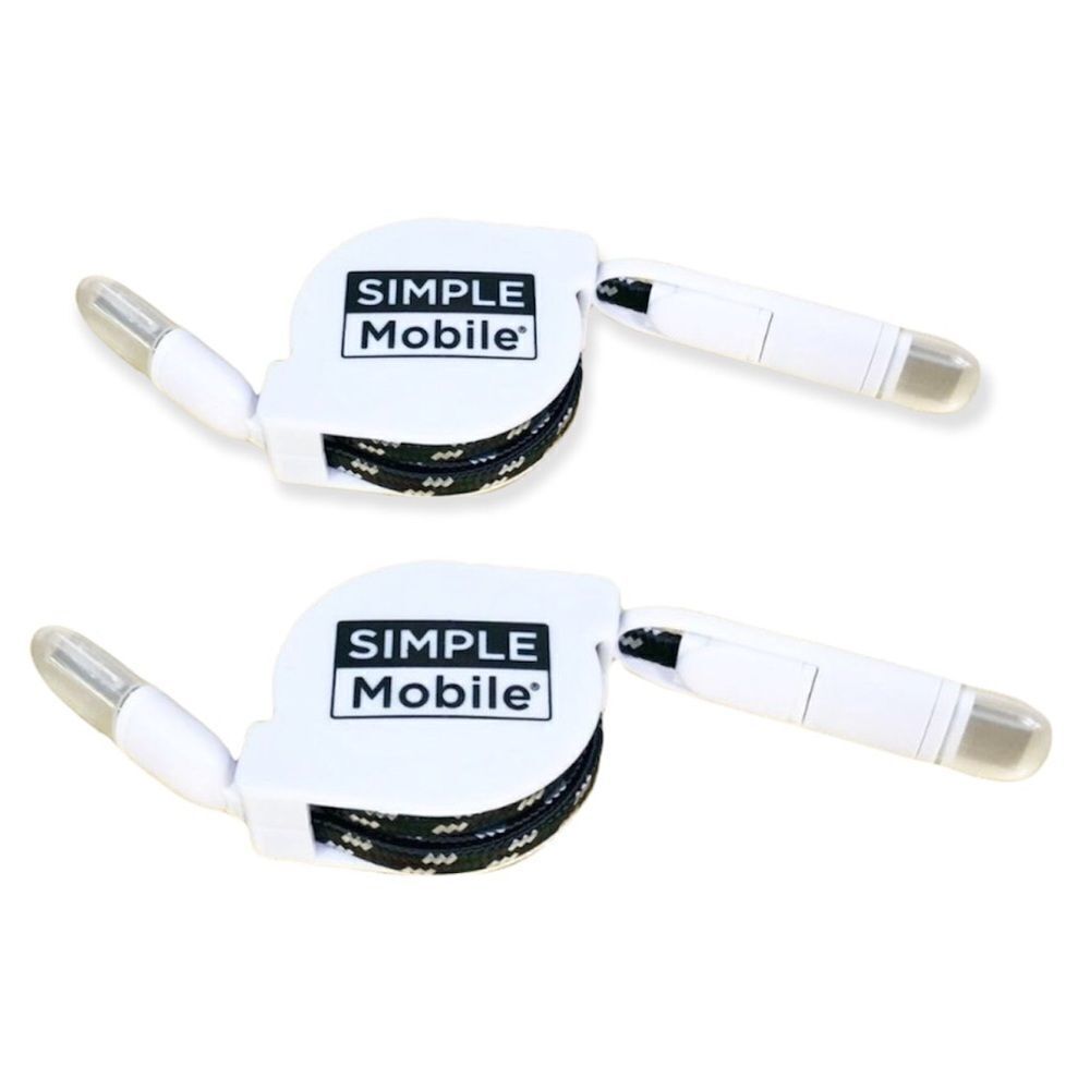 🔥 3 in 1 USB Charging Cords lightening, micro USB and type c